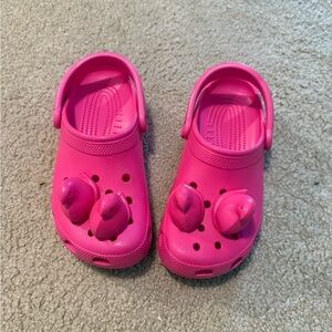 Crocs x Peeps Pink Clog Sandals Women’s Size 8 Fun Easter Spring Shoes